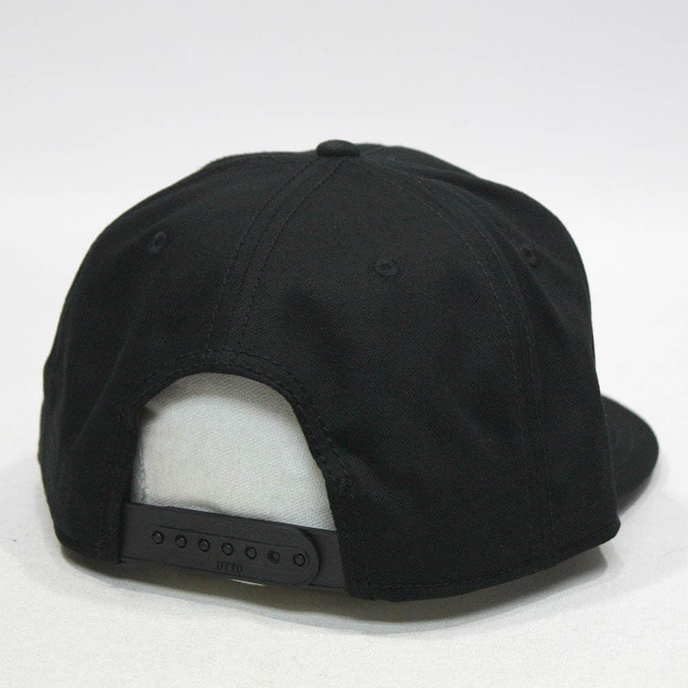 Classic Plain Cotton Twill Adjustable Flat Bill Snapback Caps