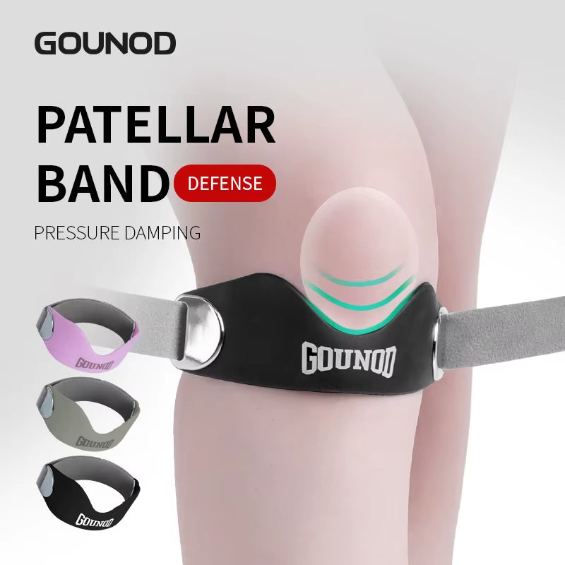 Ultimate Patella Tendon Knee Strap - Pain Relief and Support for Basketball Enthusiasts with Silicone Elasticity