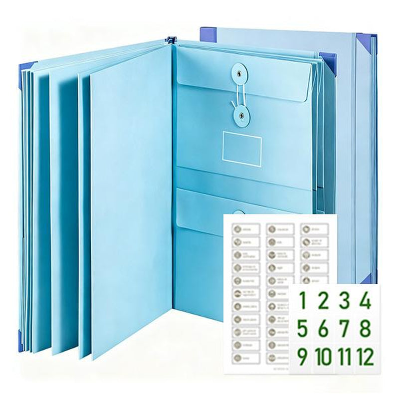 Ultimate Accordion File Organizer - Keep Your Important Documents Safe and Accessible!