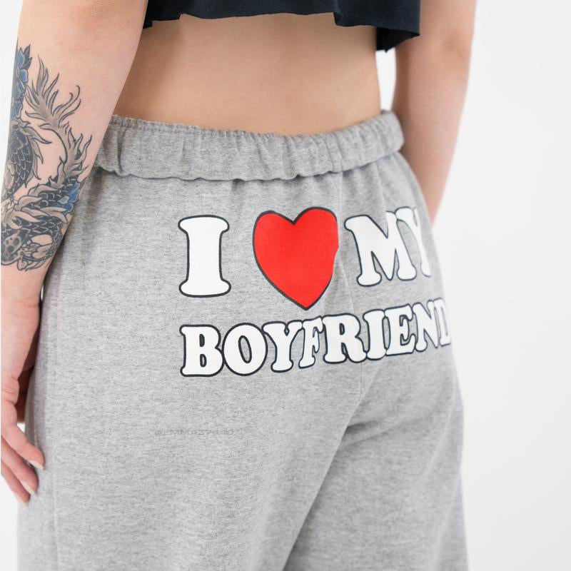 Heart My Boyfriend Sweatpants | Ideal Valentine's Day Gift for Him