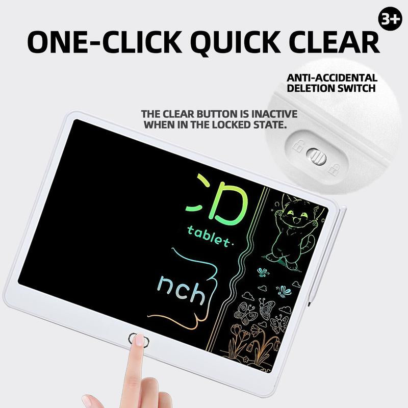 Revolutionize Your Creativity with the Large LCD Writing Tablet - Portable Erasable Digital Drawing Board for Teens and Adults, Perfect for Home, Office, and School!