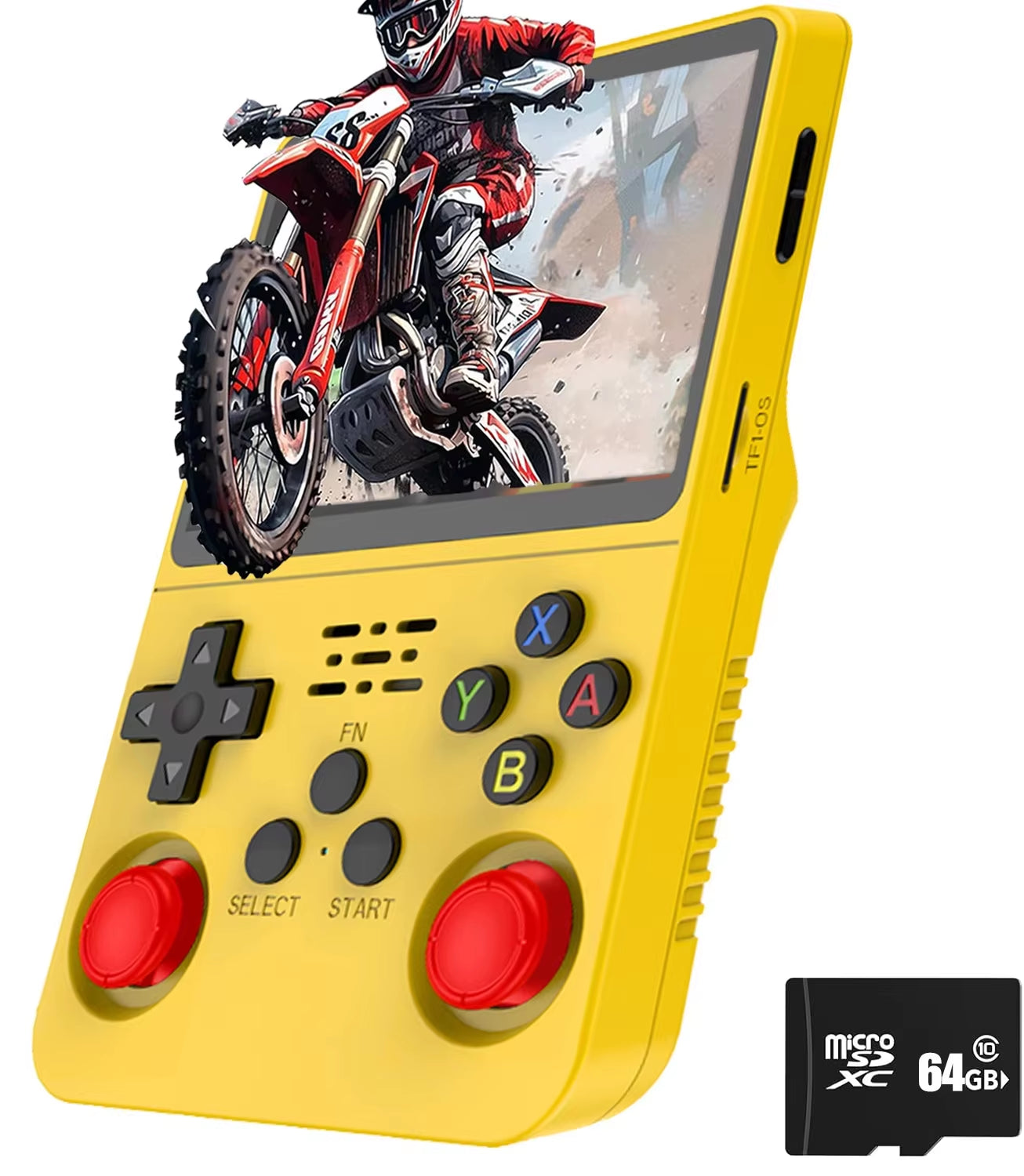 R36S Retro Handheld Game Console - 20,000 Classic Games, 3.5" HD Display, Portable & Powerful with Arkos 2.0 System