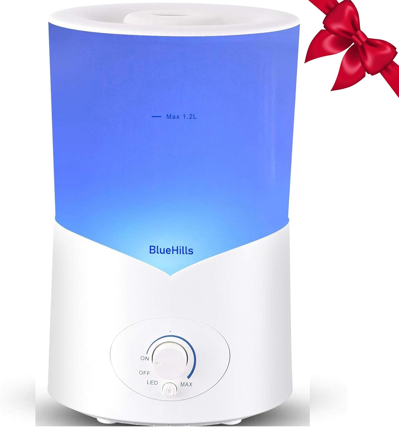 Premium 3000 ML Essential Oil Diffuser and Humidifier - 3 Liter Capacity Aromatherapy Diffuser for Large Rooms, Dark Wood Grain Finish