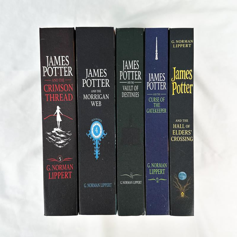 James Potter Special Edition Hardcover Collection: 5-Book Fantasy Saga Set