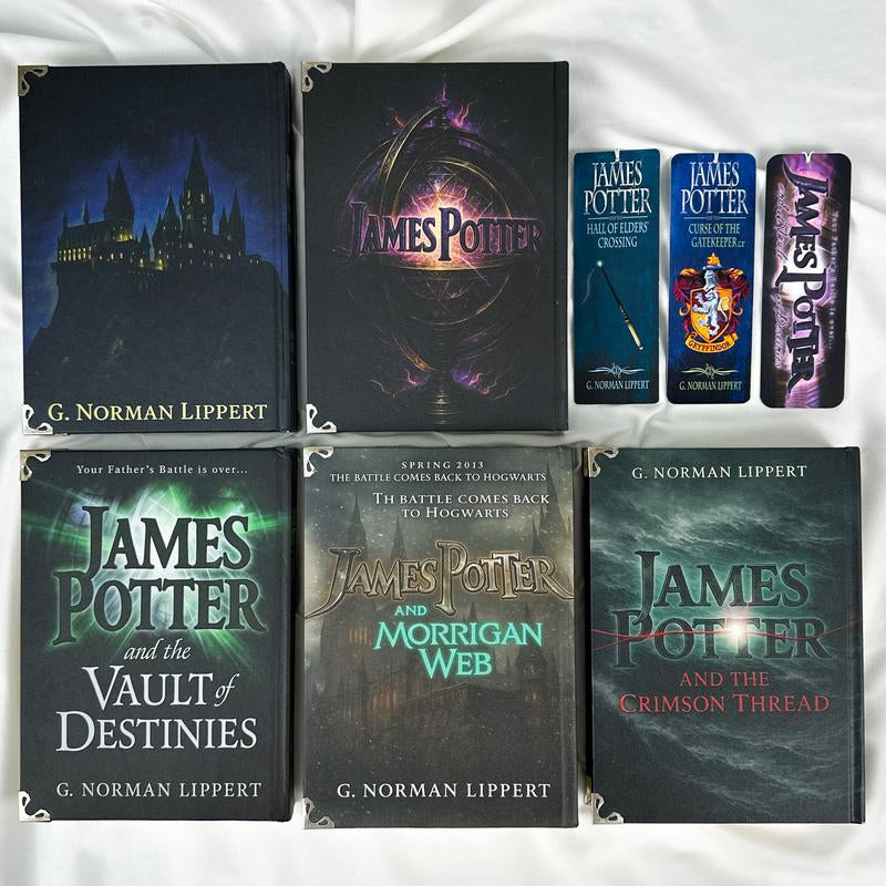 James Potter Special Edition Hardcover Collection: 5-Book Fantasy Saga Set