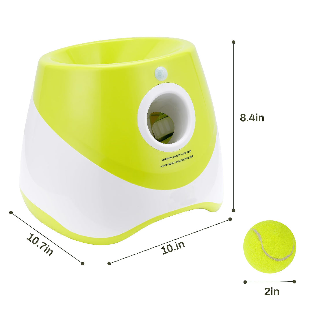 Automatic Dog Ball Launcher - Interactive Fetch Toy for Endless Fun with Your Pup