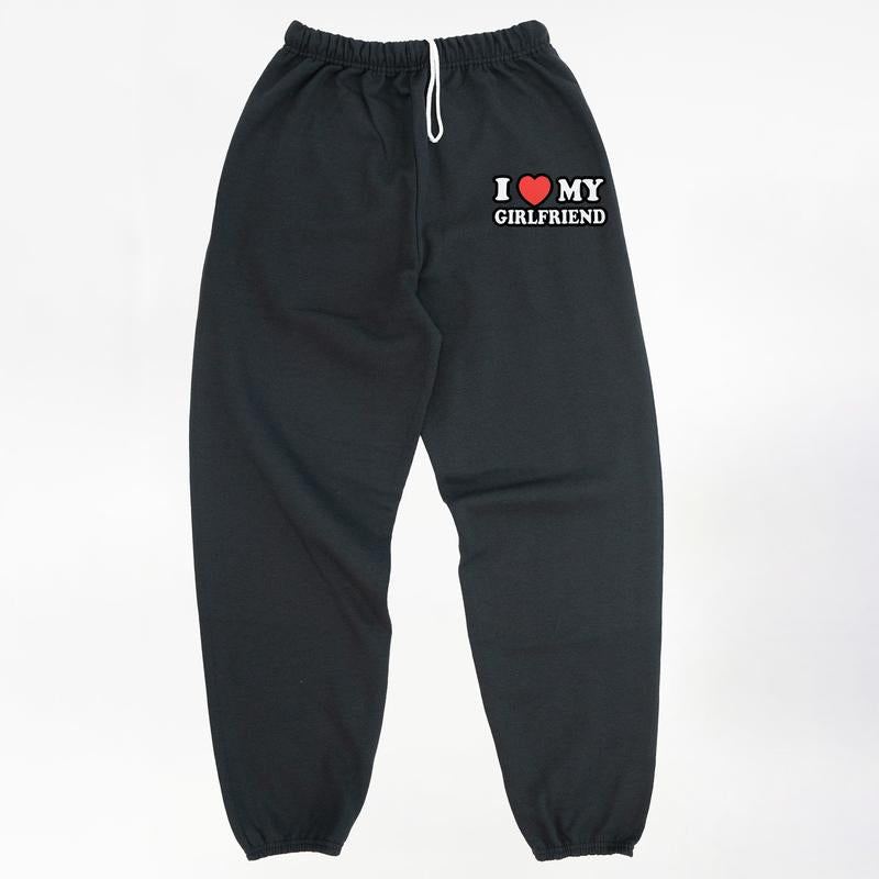 Heart My Boyfriend Sweatpants | Ideal Valentine's Day Gift for Him