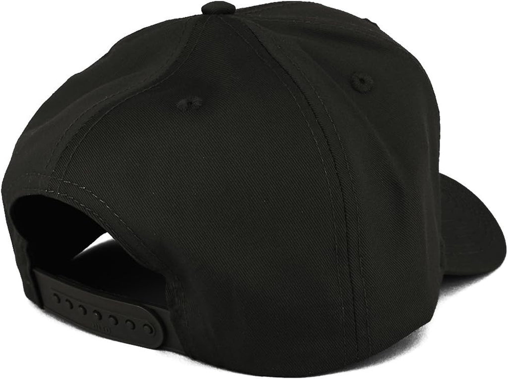 XXL Oversized High Crown Adjustable Solid Baseball Cap