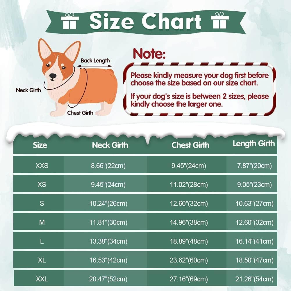 Large Dog Christmas Sweater - Classic Red Ugly Sweater for Dogs, Available in Grey XXL