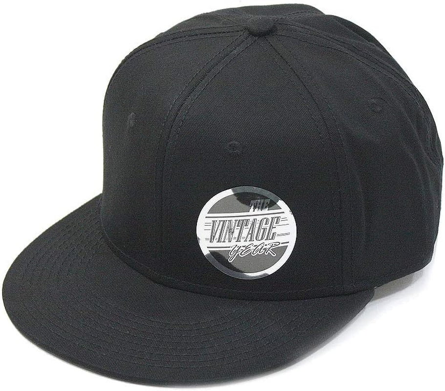 Classic Plain Cotton Twill Adjustable Flat Bill Snapback Caps