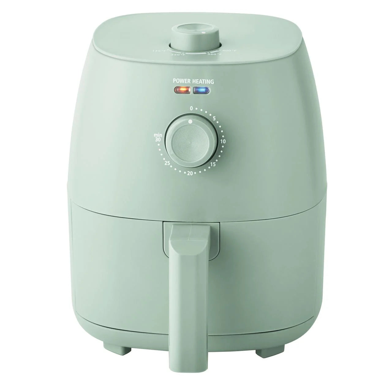 Compact 2.2 Qt Sage Green Air Fryer - Healthy Cooking with Automatic Shut-Off & Nonstick Convenience