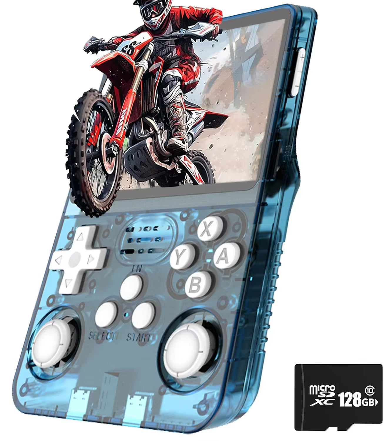 R36S Retro Handheld Game Console - 20,000 Classic Games, 3.5" HD Display, Portable & Powerful with Arkos 2.0 System