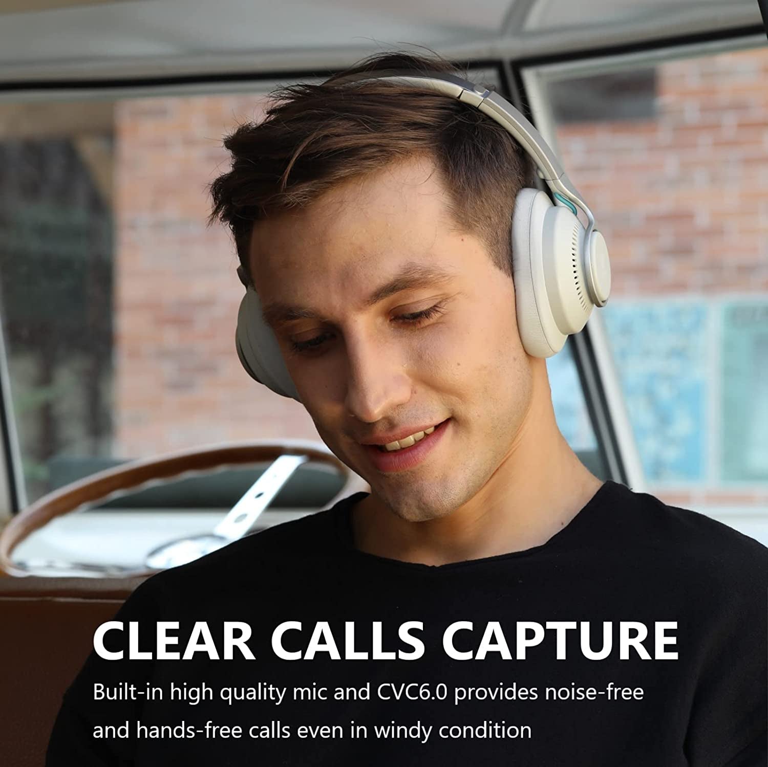 Experience Unmatched Sound with TRIP Active Noise Cancelling Over-Ear Headphones - Bluetooth, 40 Hours Playtime, Built-In Mic, and Deep Bass for Ultimate Listening