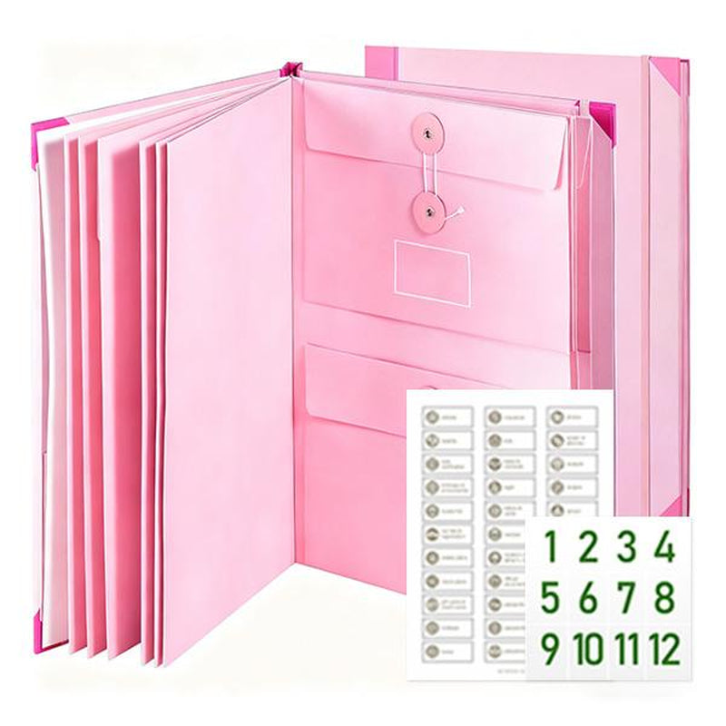 Ultimate Accordion File Organizer - Keep Your Important Documents Safe and Accessible!
