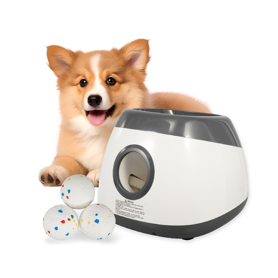 Automatic Dog Ball Launcher - Interactive Fetch Toy for Endless Fun with Your Pup