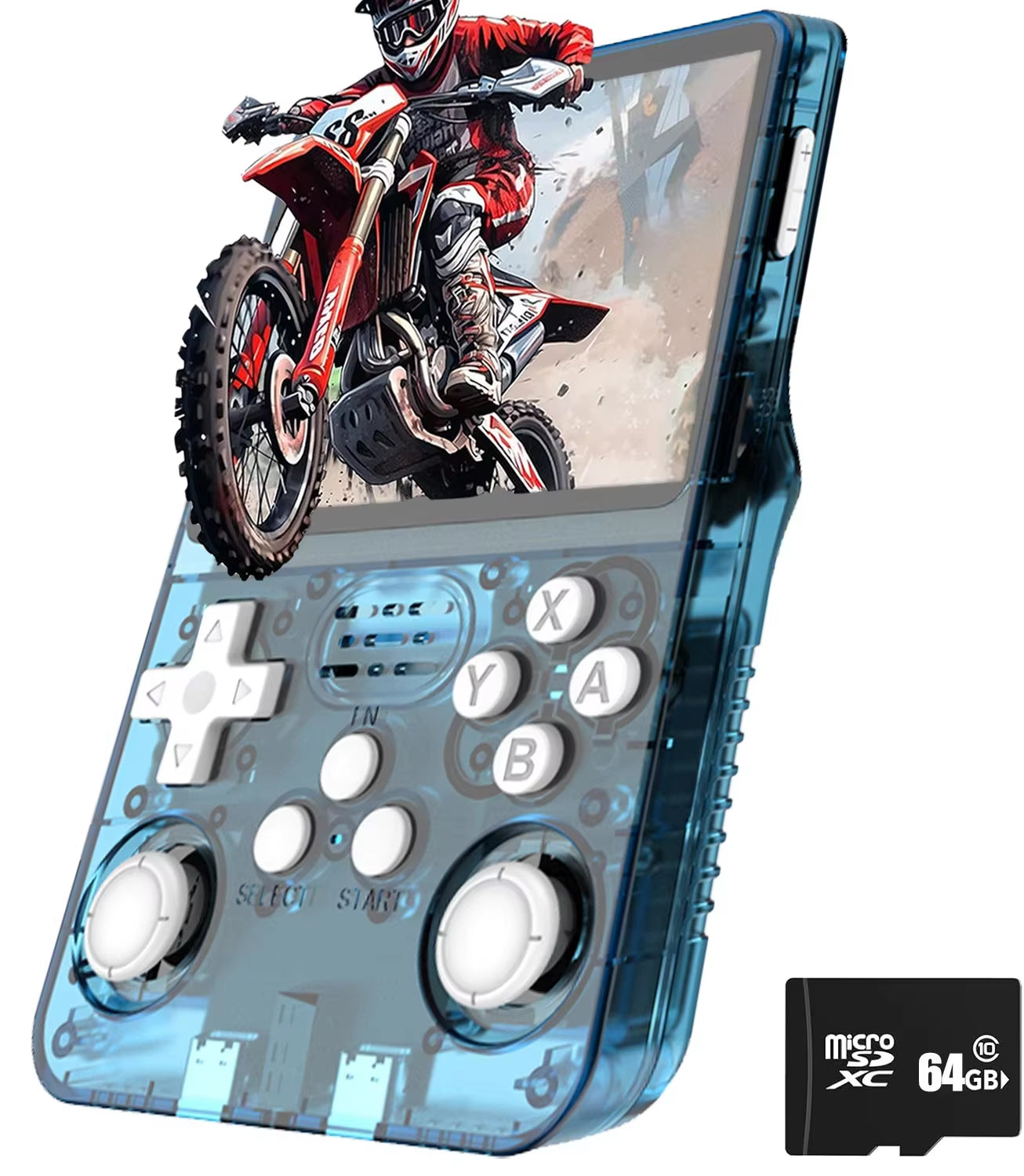 R36S Retro Handheld Game Console - 20,000 Classic Games, 3.5" HD Display, Portable & Powerful with Arkos 2.0 System