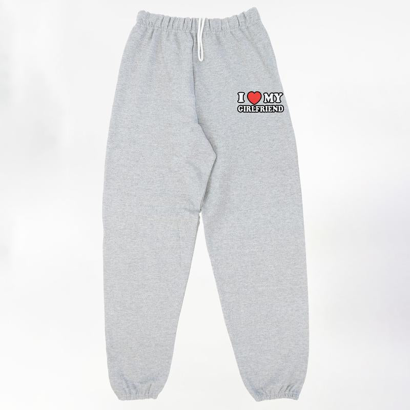 Heart My Boyfriend Sweatpants | Ideal Valentine's Day Gift for Him