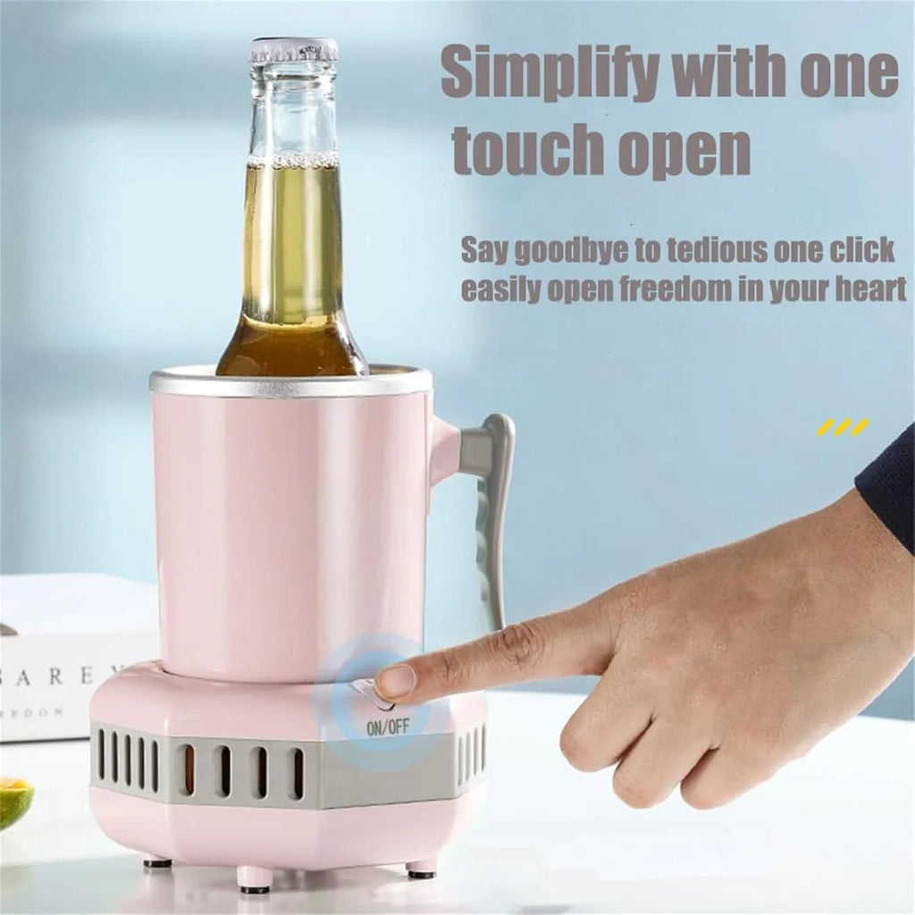 Quick Rink Portable Cooling Cup - The Ultimate Summer Beverage Chiller for Instant Refreshment