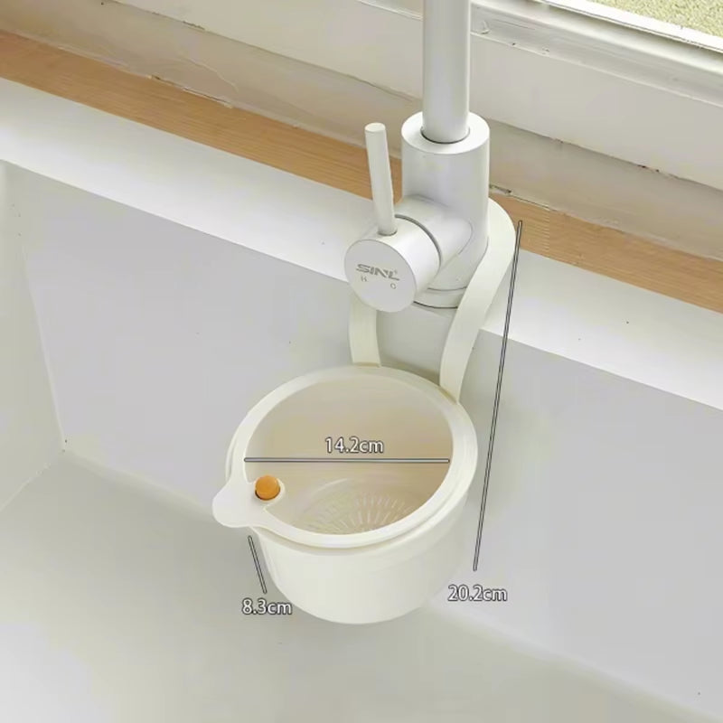 Sink Hanging Strainer Basket Adjustable Sink Filter Strainer Drain Basket Kitchen Accessories Organizer Quickly Drain Baskets