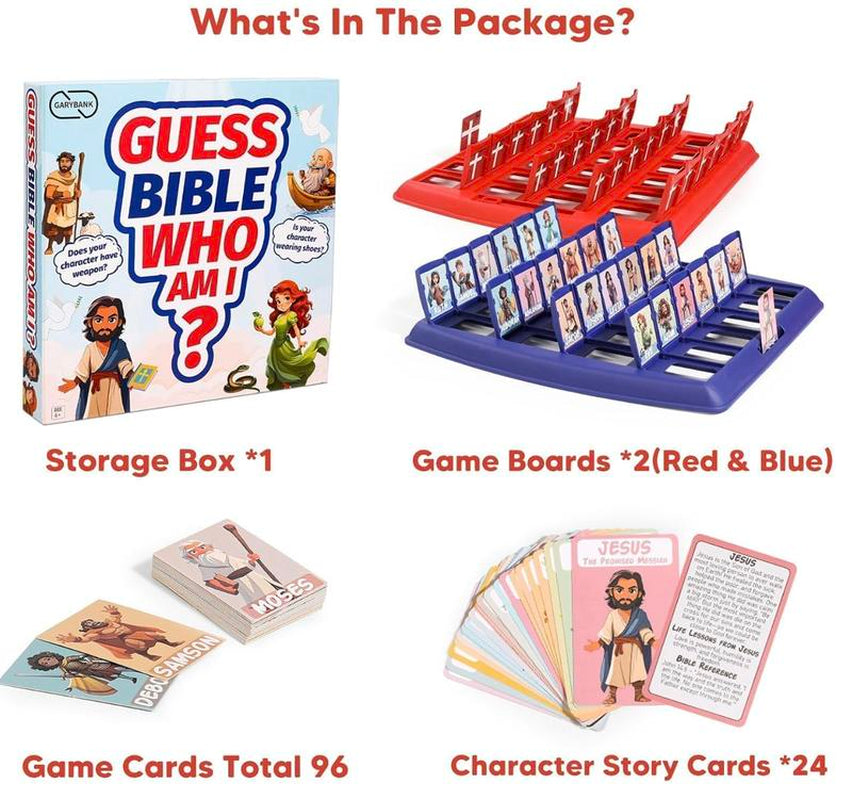 Heavenly Who Guess: A Faith-Building Family Game for Ages 5 and Up