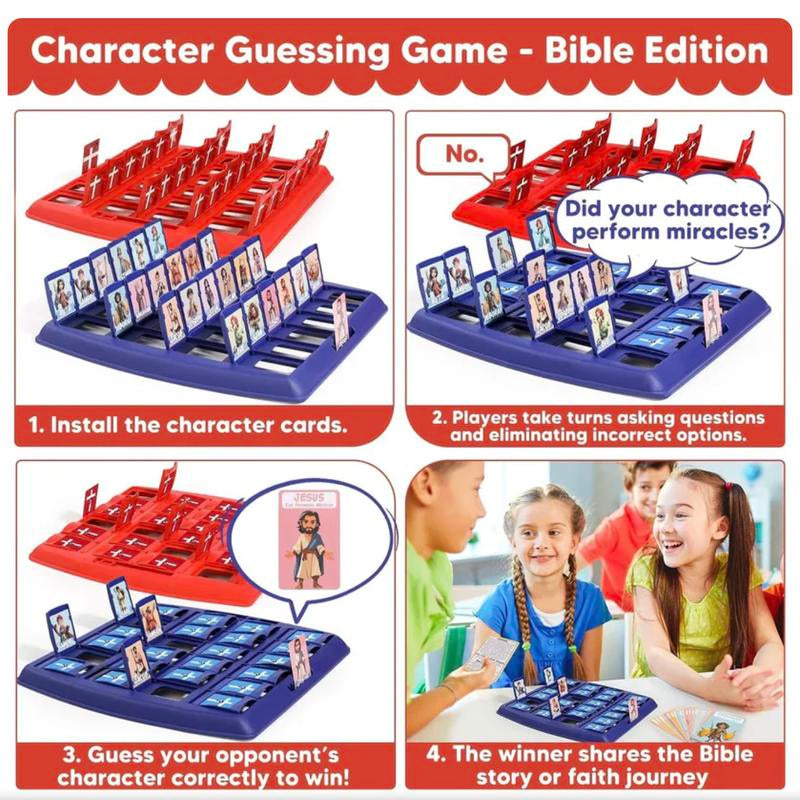 Heavenly Who Guess: A Faith-Building Family Game for Ages 5 and Up