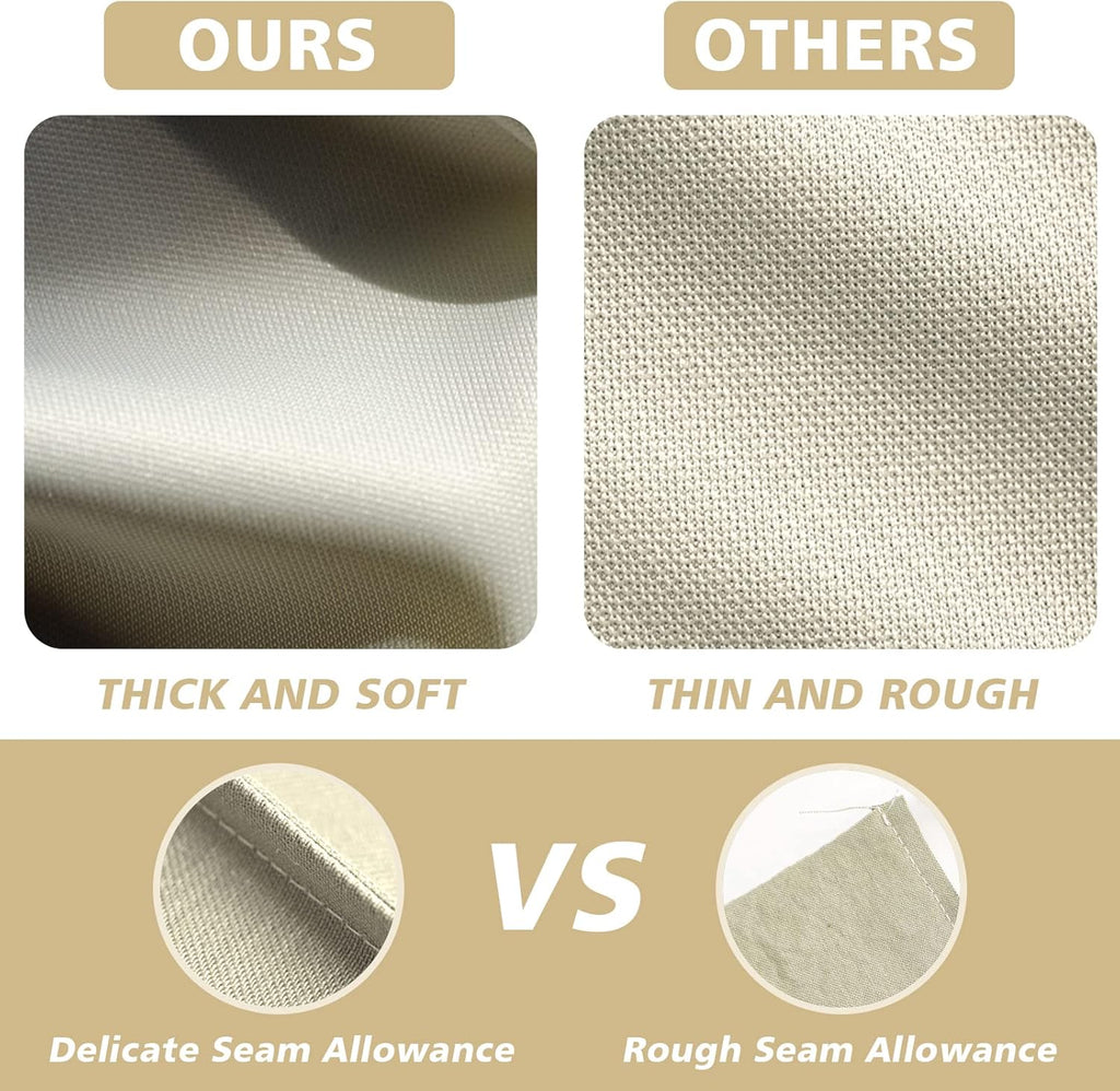 Winter Forest Reindeer Table Runner - Burlap Christmas Home Decor 13X108