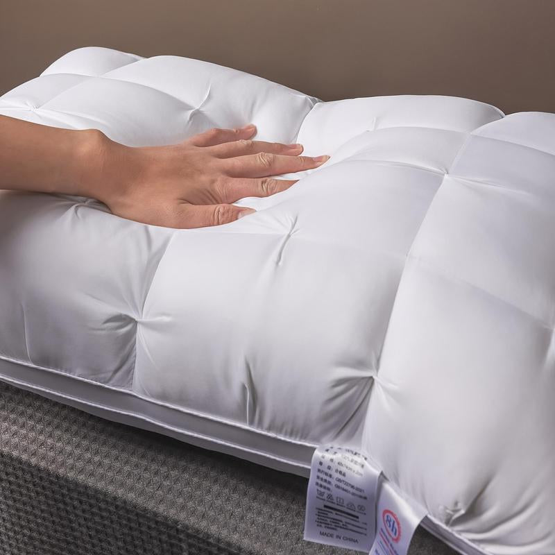 Indulge in 5-Star Luxury with Our Ultra-Soft Hypoallergenic Pillows - Perfect for All Sleep Positions!