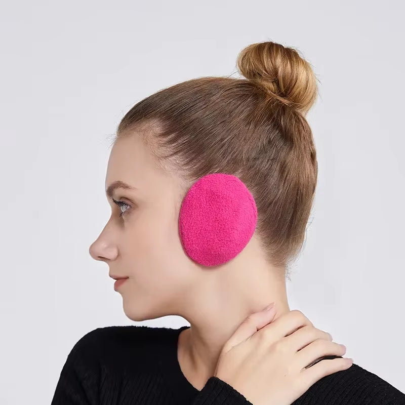 New Men Women Winter Bandless Ear Warmers Kids Fluffy Fleece Ear Cover Soft Windproof Thick Earmuffs Ear Protection