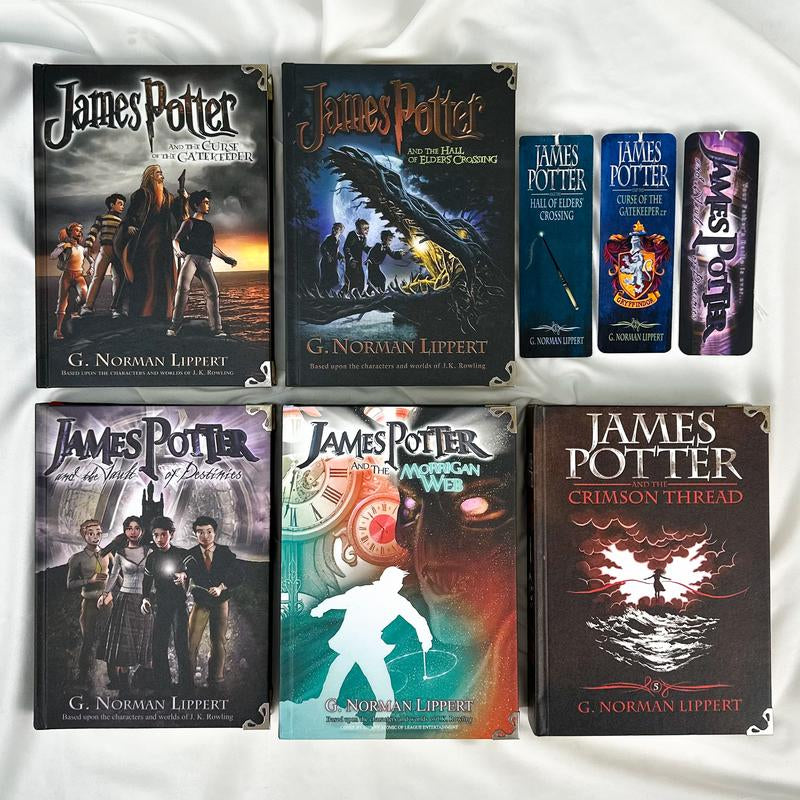 James Potter Special Edition Hardcover Collection: 5-Book Fantasy Saga Set