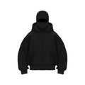 Unisex Y2K Gothic Harajuku Double Hooded Cycling Jersey - Stylish & Windproof for Autumn and Winter Adventures