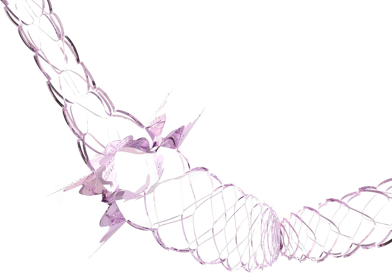 ® Set of 2 9Ft Baby Pink Garland Festive Hanging Decorations